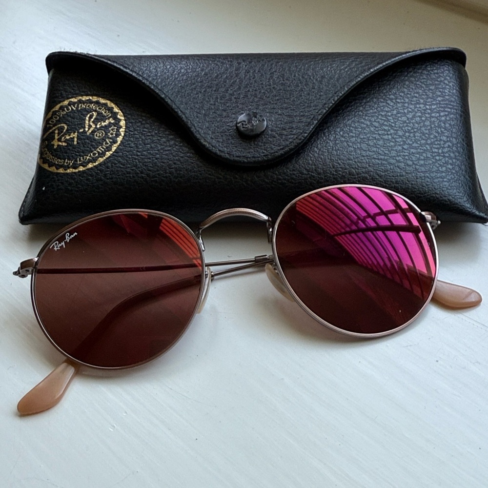 Ray-Ban Round Flash Lenses